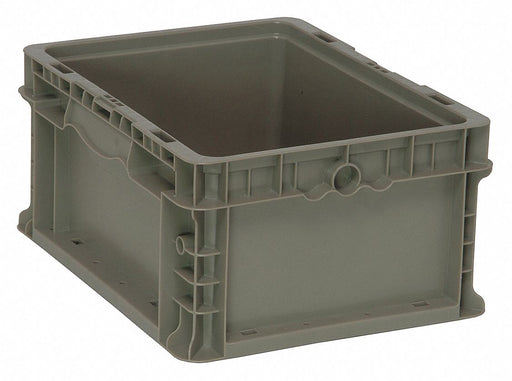 StraightWallTote 24inL 15inW Gray