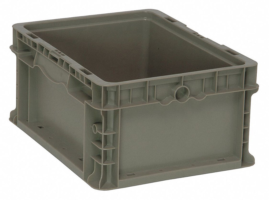 StraightWallTote 24inL 15inW Gray