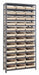 E1509 Bin Shlvng 12inx75inx36in Ivory