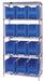 F1590 Bin Shlvng 18inx74inx36in Blue