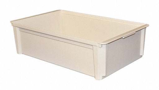 StackingTote 25.75inL 15.75inW White