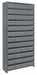 E6884 Enclosed Bin Shlvng 12x75x36in Gray