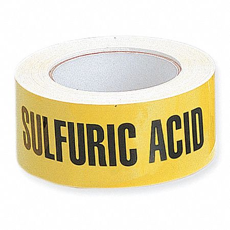 Pipe Marker Sulfuric Acid 2 in W