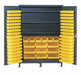 Bin Cab 84 x60 x24 SmkGry 185YlwBns