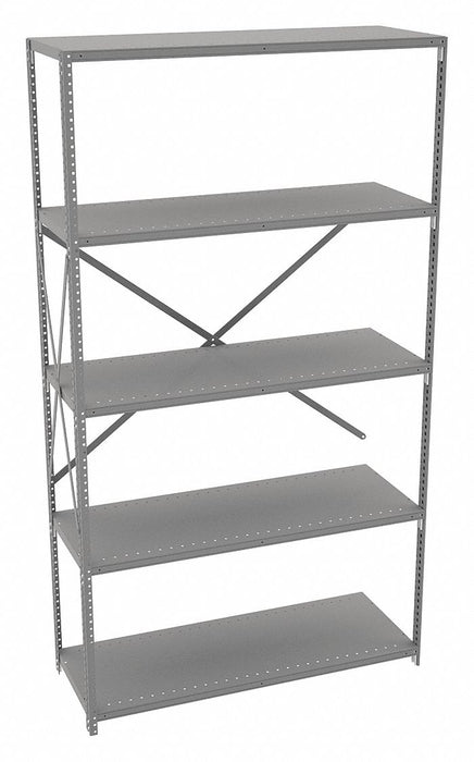 Metal Shlvng Cap 500 lb 18inx84inx48in