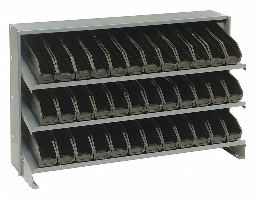 E1539 Bench Pick Rack 12x21x36in Black
