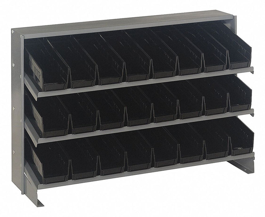 E1540 Bench Pick Rack 12x21x36in Black