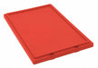 E1891 Lid 14.25 in W Plastic Red