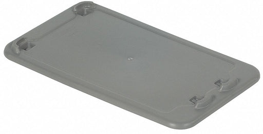 Lid 14.25 in W Plastic Gray