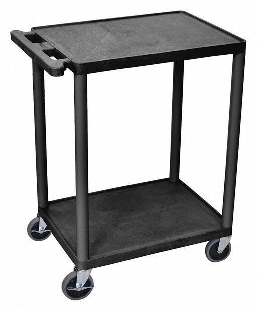 Utility Cart 300 lb Cap. PE 2 Shelves