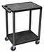 Utility Cart 300 lb Cap. PE 2 Shelves
