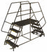 Rolling Work Platform Steel Dual 50 In.H