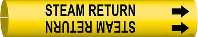 Pipe Mrkr Steam Return 13/16in H 4/5in W