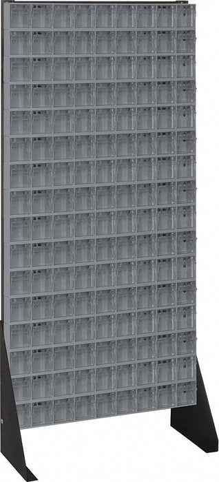 Bin Storage Rack Powder Coated 52 in