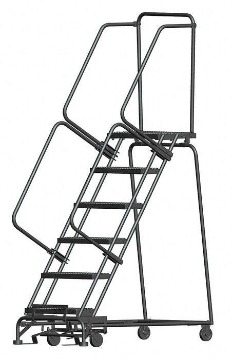 Lockstep Rolling Ladder Steel 60 In.H