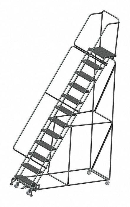 Slope Lockstep Roll Ladder Steel 120 In.