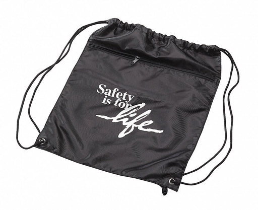 Backpack w/Drawstring 17-1/2x15 in BLK