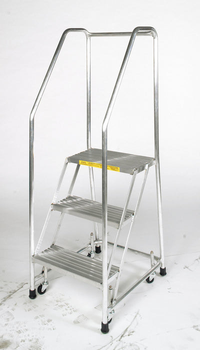 Rolling Ladder Aluminum 57 In.H