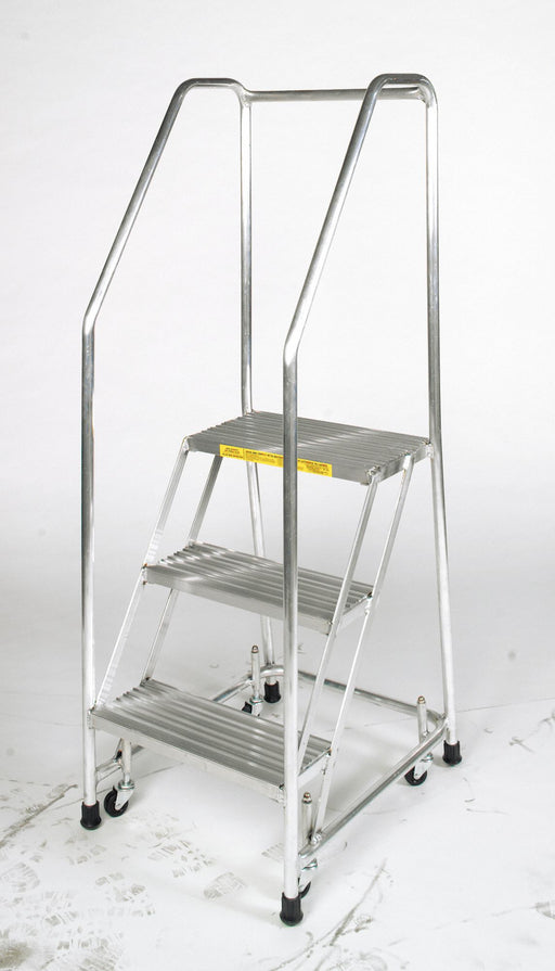 Rolling Ladder Aluminum 57 In.H