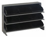 E1543 Bench Pick Rack 12x21x36in Black