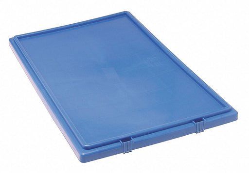 E1892 Lid 18.25 in W Plastic Blue