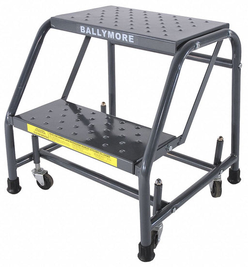 Rolling Ladder Steel 19 In.H