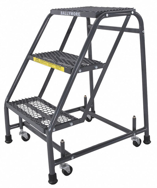 Rolling Ladder Steel 28-1/2 In.H