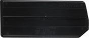 BinDivider 10inL Plastic Black PK6