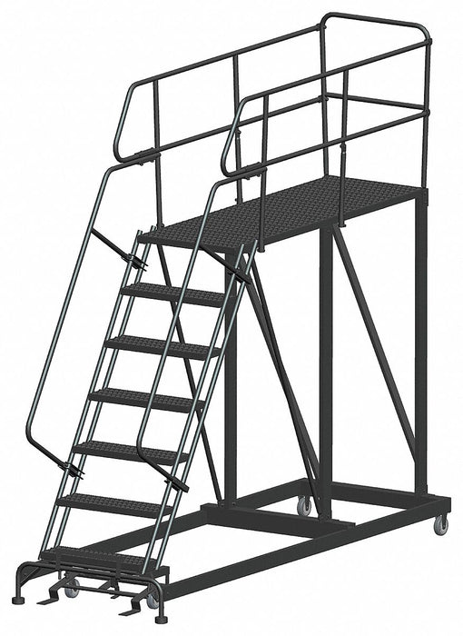 M8935 Roll Work Platform Steel Single 70 In.H