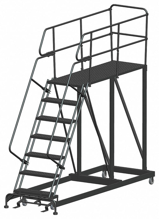 M8935 Roll Work Platform Steel Single 70 In.H