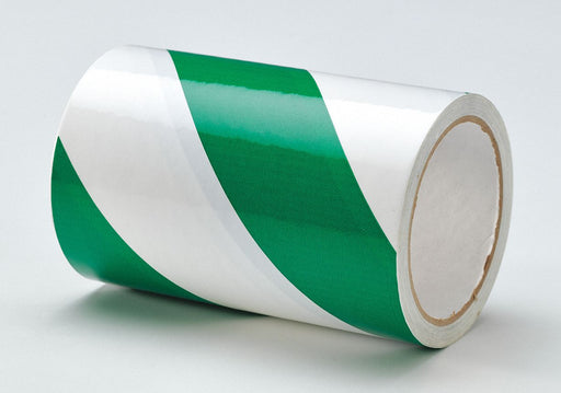 E7743 Floor Tape Green/White 6 inx54 ft Roll