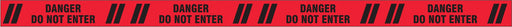 Floor Tape Black/Red 3 inx60 ft Roll