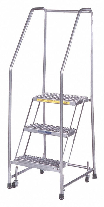 Rolling Ladder Aluminum 19 In.H