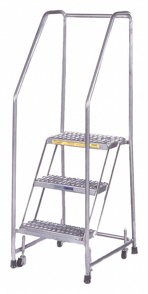 Rolling Ladder Aluminum 19 In.H