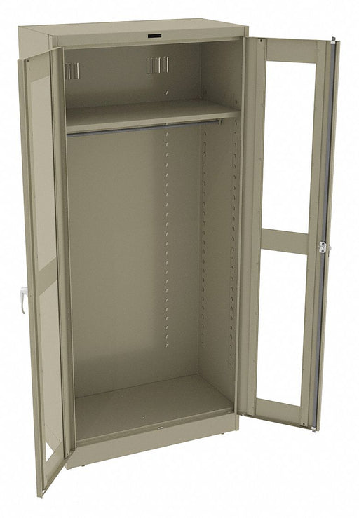E4470 Storage Cabinet 78 x36 x18 Sand 1Shlv