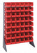 E1532 BinRailFlrRck 15inx54inx36in LdCp 37 lb
