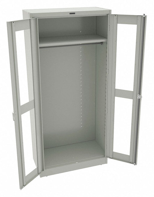 E4481 Storage Cabinet 78 x36 x18 LtGry 1Shlv