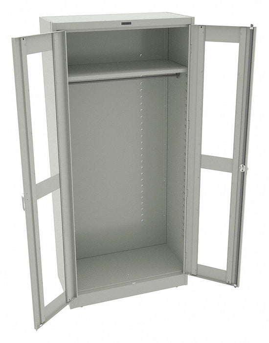 E4481 Storage Cabinet 78 x36 x18 LtGry 1Shlv