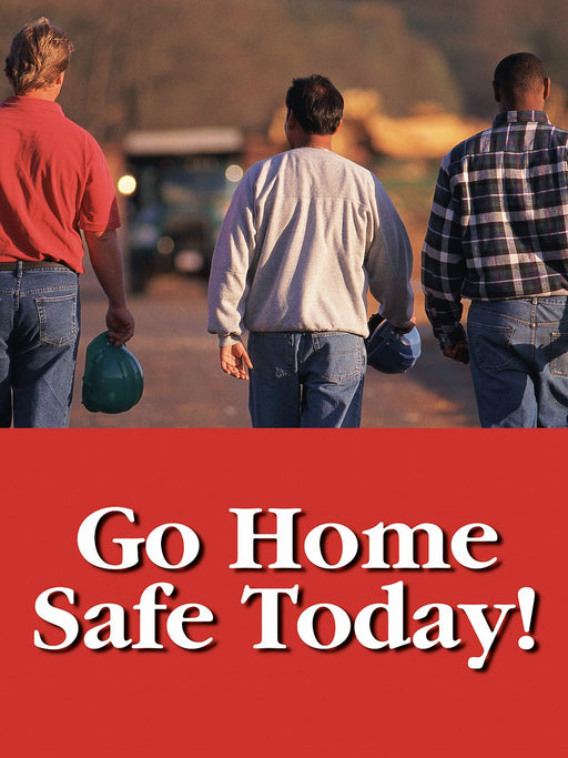 Safety Poster 22 in x 17 in Plastic