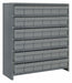 E7214 Enclosed Bin Shlvng 12x39x36in Gray