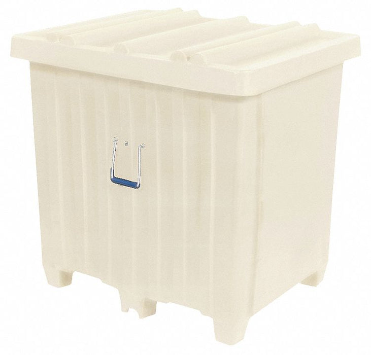 Ribbed Wall Container Plastic 600 lb