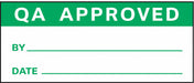 InspectionLabel Green/White PK225