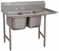 Scullery Sink 80 x31 x42 Silver
