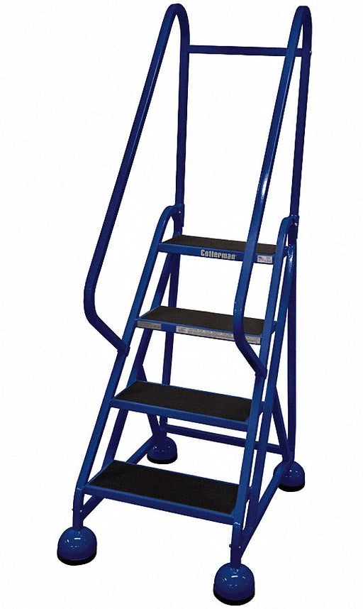 F2130 Rolling Ladder Hndrl Platfm 36 In H