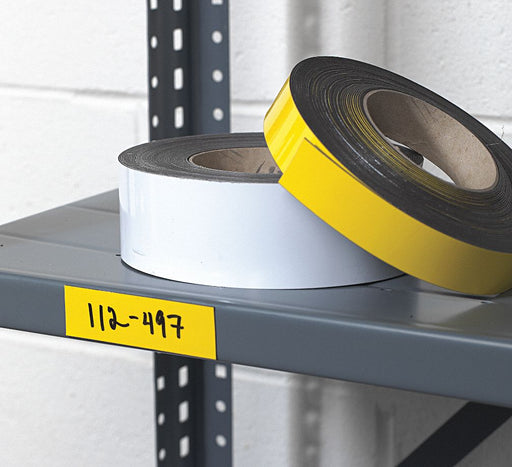 Shelf Label Yellow 50 ft 2 in