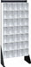 Bin Storage Rack Powder Coated 52 in