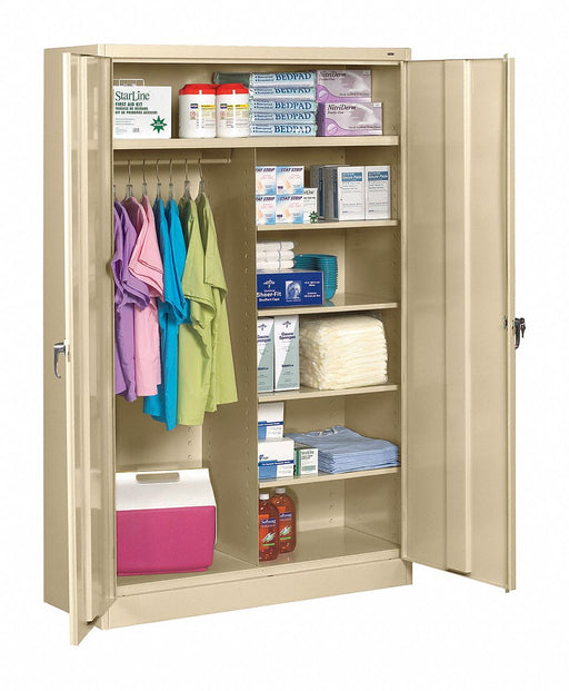 Storage Cabinet 78 x48 x18 Sand 5Shlv
