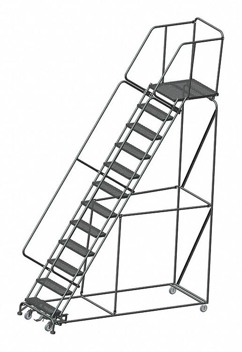 Lockstep Rolling Ladder Steel 120 In.H