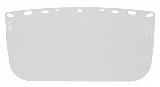 Hard Hat Clear Visor Flat Polyester