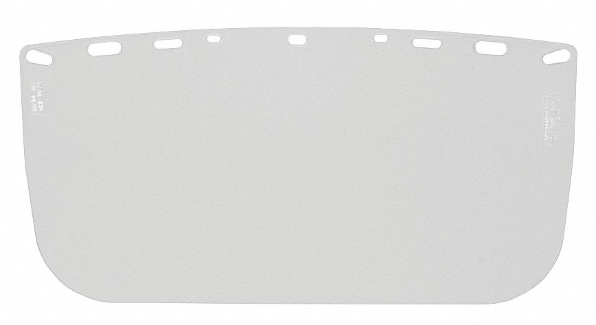 FaceShieldVisor Clear Uncoated Polyester